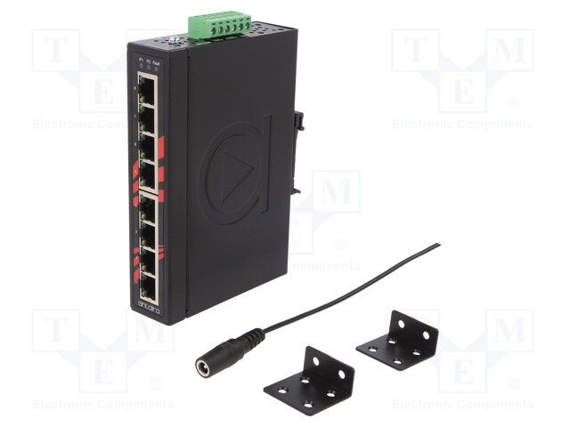 ANTARIA LNX-800A Switch Ethernet; niezarządzalny; Ilość portów: 8; 12÷