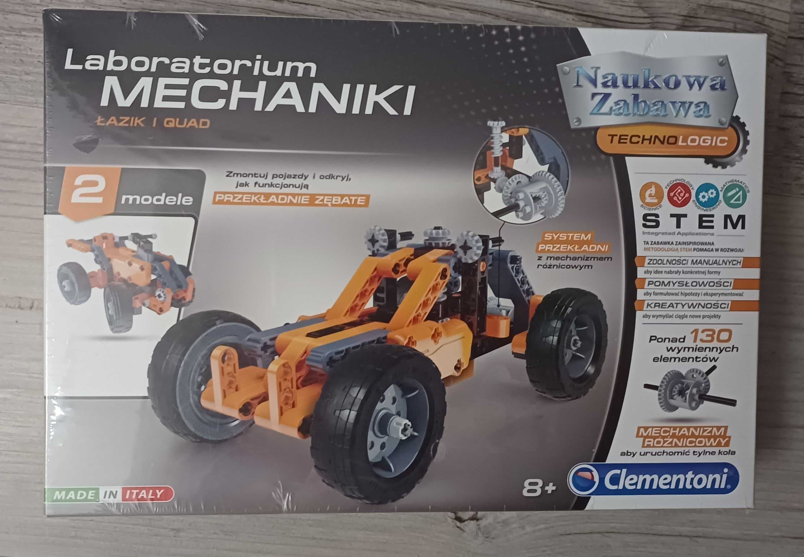 Nowe Laboratorium mechaniki lazik  i quad - 8+