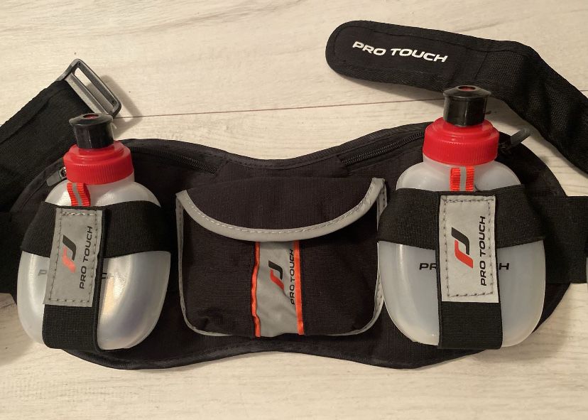Pro Touch  pas biodrowy z 4 malymi bidonami