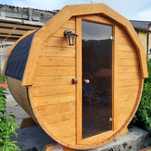 Sauna ogrodowa beczka, kompletna, PROMOCJA / Raty 0%