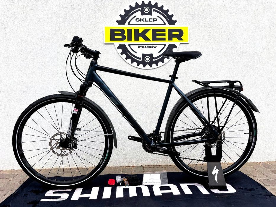 Rower Crossowy * CUBE CROSS HPA 28* Rama 54cm Shimano XT XTR DT SWISS