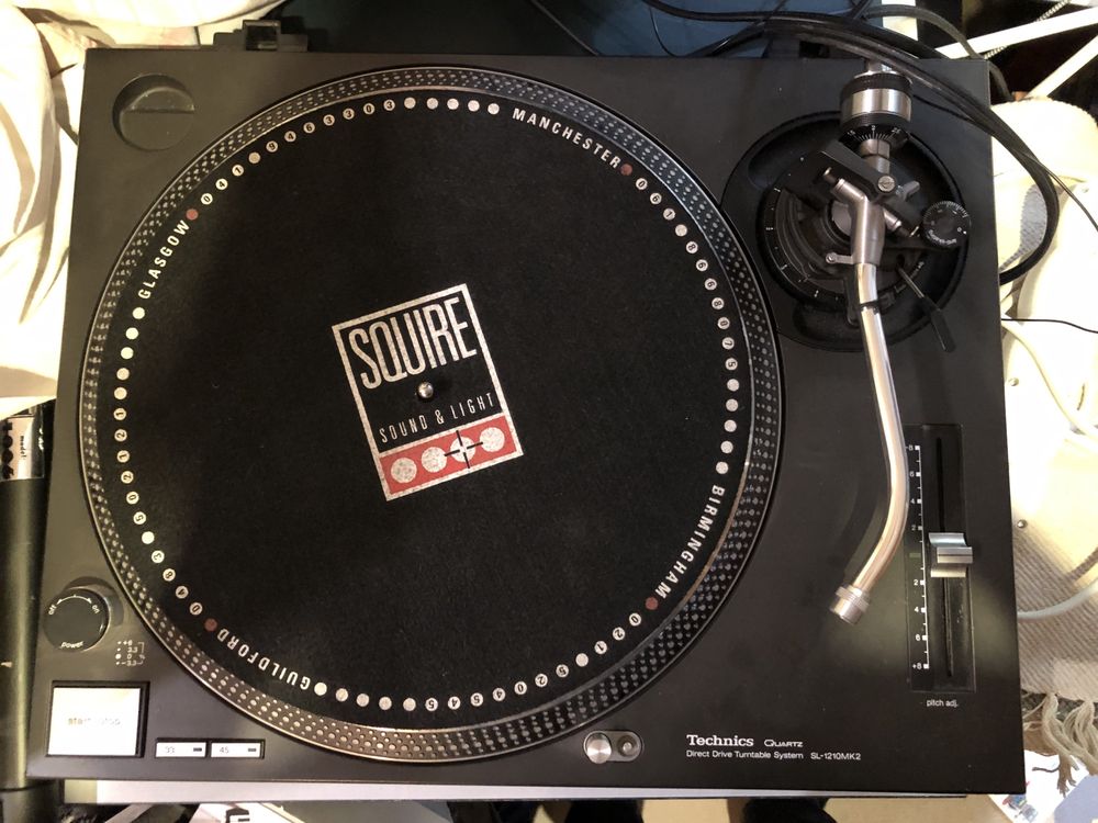 Technics SL-1210 MK2 plus mata