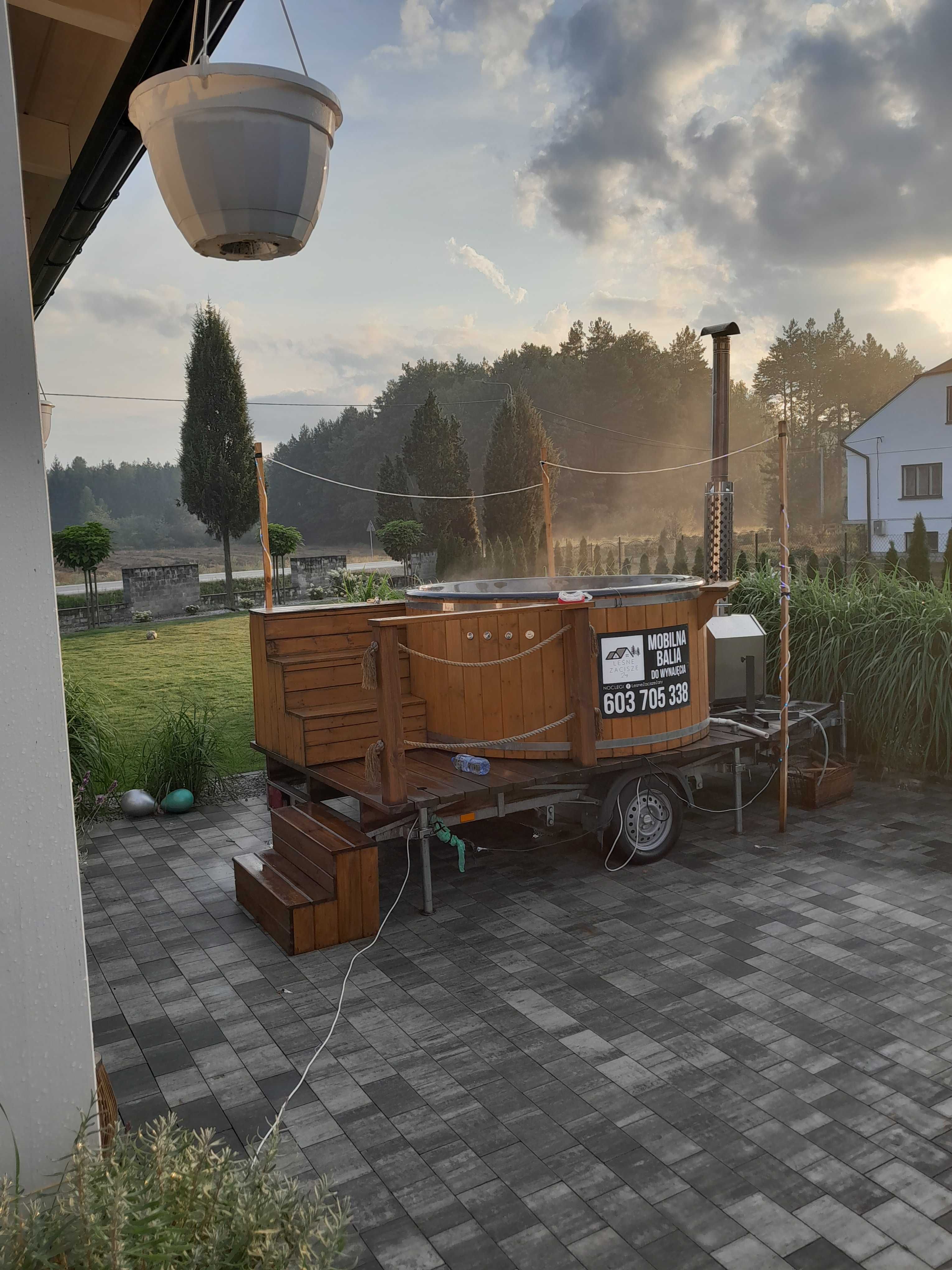 Mobilna balia jacuzzi