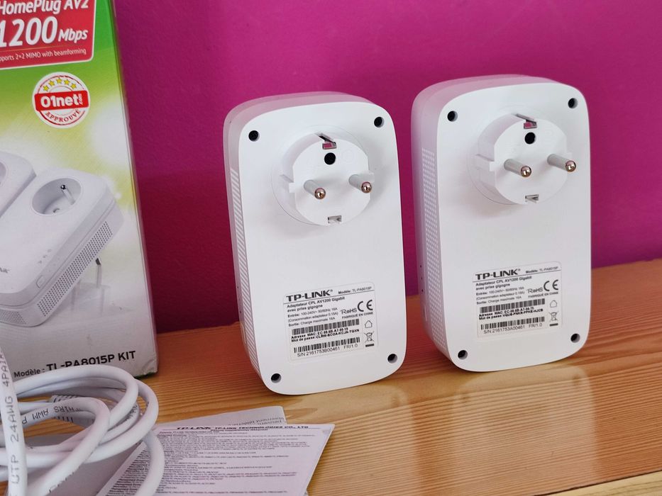 Kit TP-Link AV1200 Gigabit - 2 Adaptadores