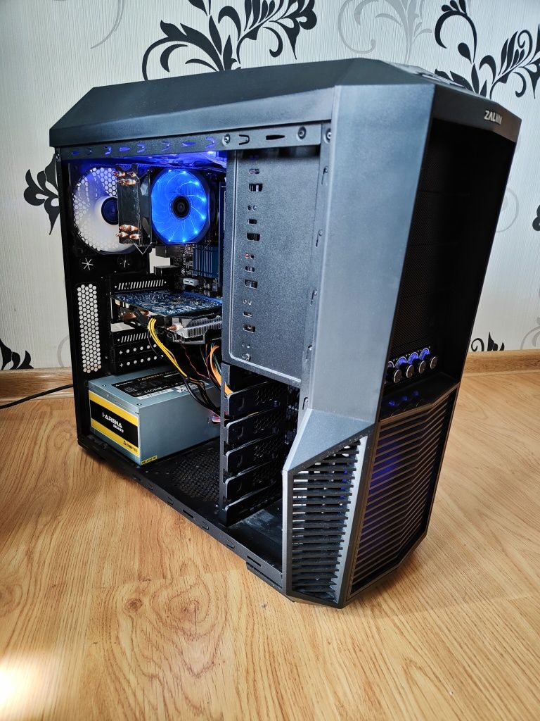 Системний блок Zalman Z11 Plus, Intel Xeon X5460, Gigabyte 750Ti, 8Gb