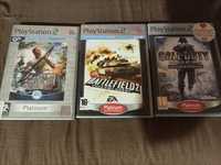 Zestaw 3gier medal Battlefield cod PlayStation 2 ps2