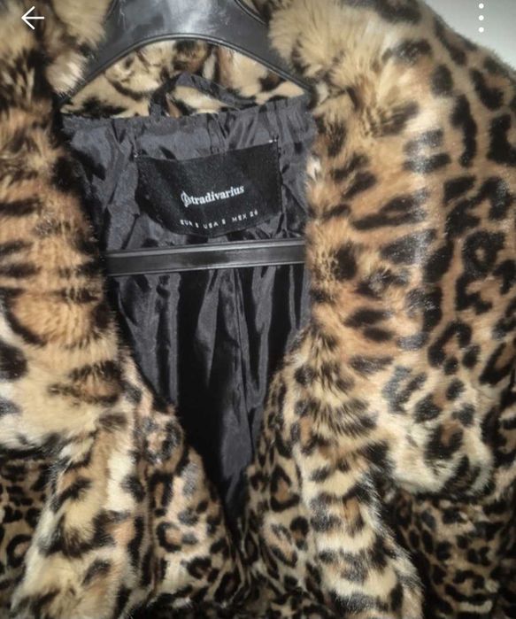Vendo casaco pêlo sintético stradivarius