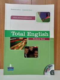 Angielski - Podręcznik TOTAL ENGLISH Pre-Intermediate + DVD Nowy!!!