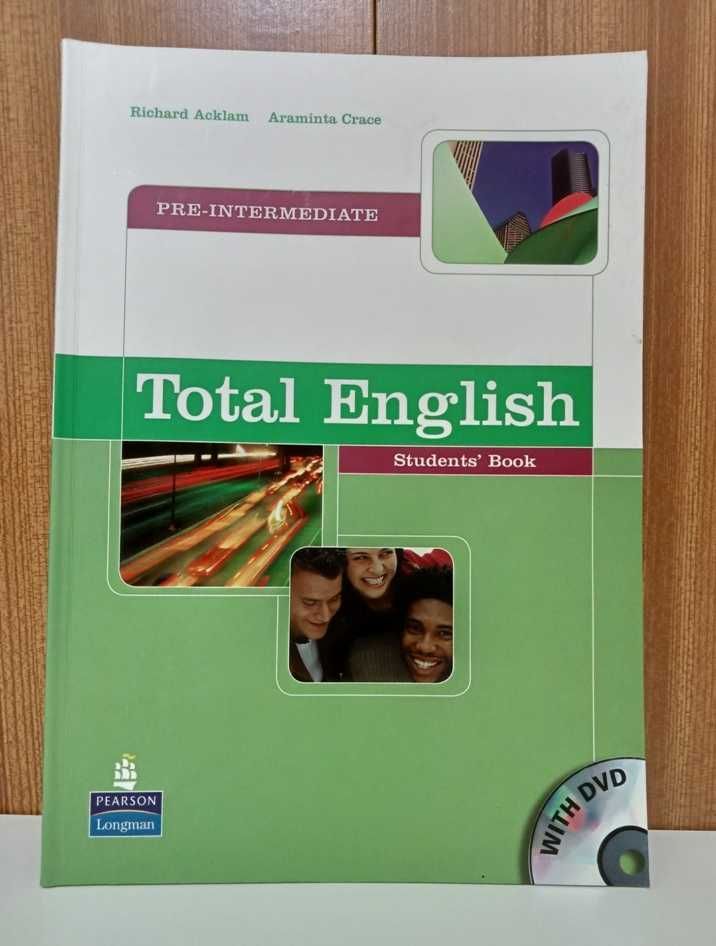 Angielski - Podręcznik TOTAL ENGLISH Pre-Intermediate + DVD Nowy!!!