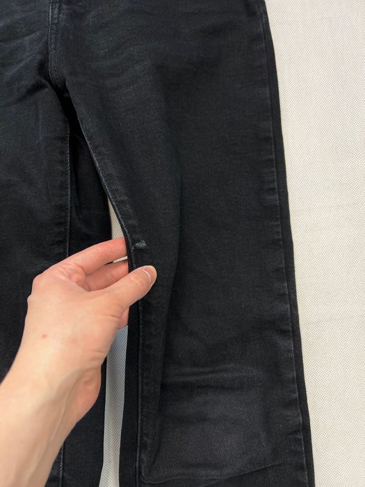 Spodnie Levi’s High Waisted Mom Jean Black Tab W25 L27 Damskie Bawełna