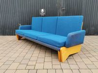 Sofa, kanapa rozsuwana JITONA, Czechosłowacja '60-'70 Design, PRL