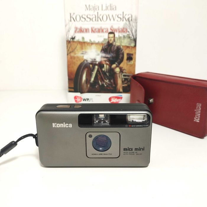 Ponad czasowa piękność Analogowy kompakt KONICA Big Mini BM 201