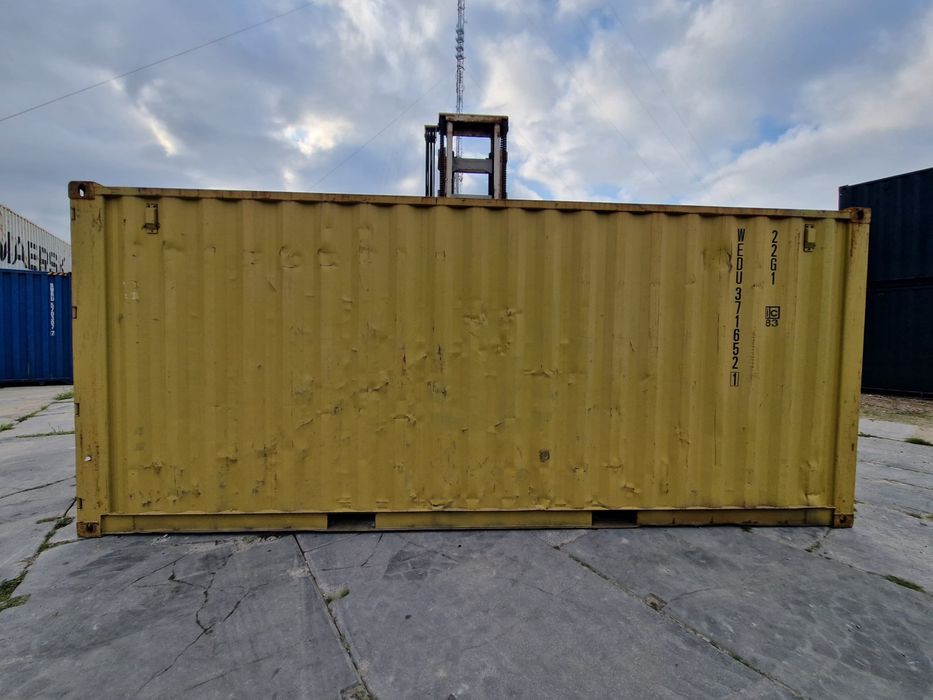 Kontener 20DV – morski, sprawny i szczelny