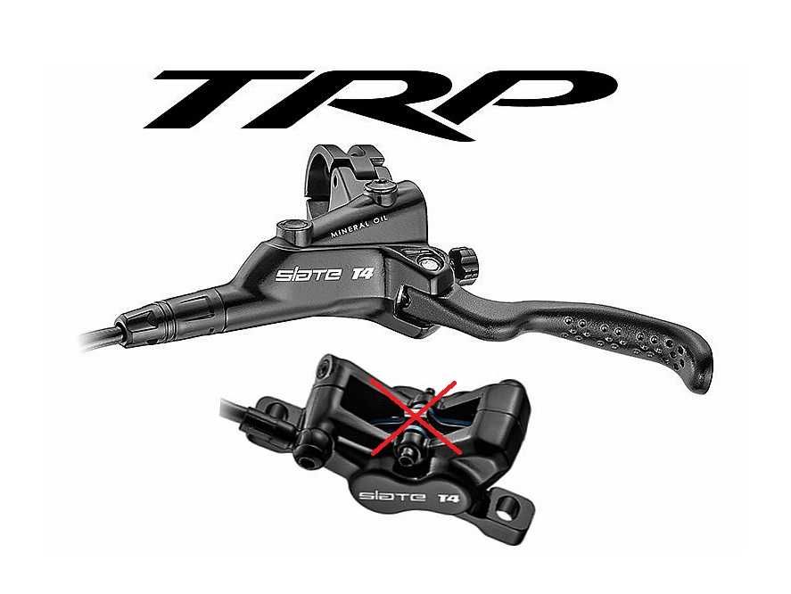 -60% NOWY TRP Slate T4 hamulec 4-tłoczkowy hydrauliczny LEWY PRZEDNI