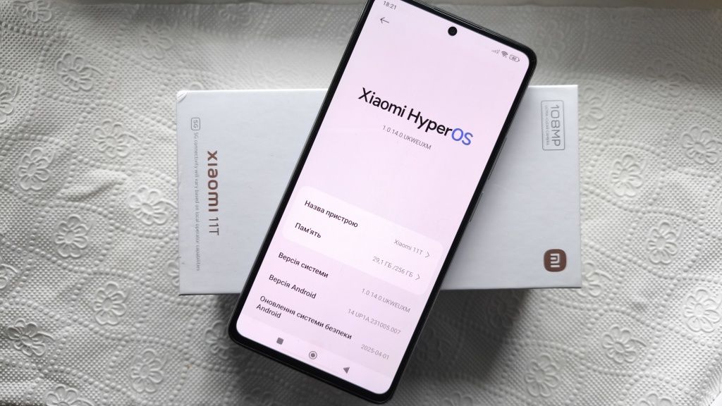 Смартфон Xiaomi 11T 8/256GB Celestial Blue