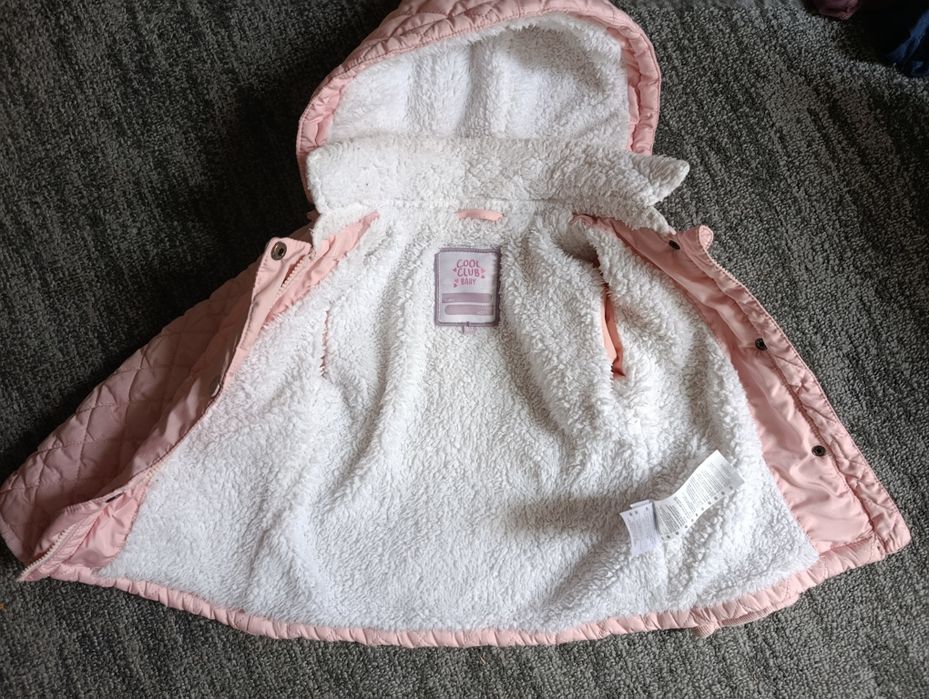 Курточка 80р на девочку теплая
