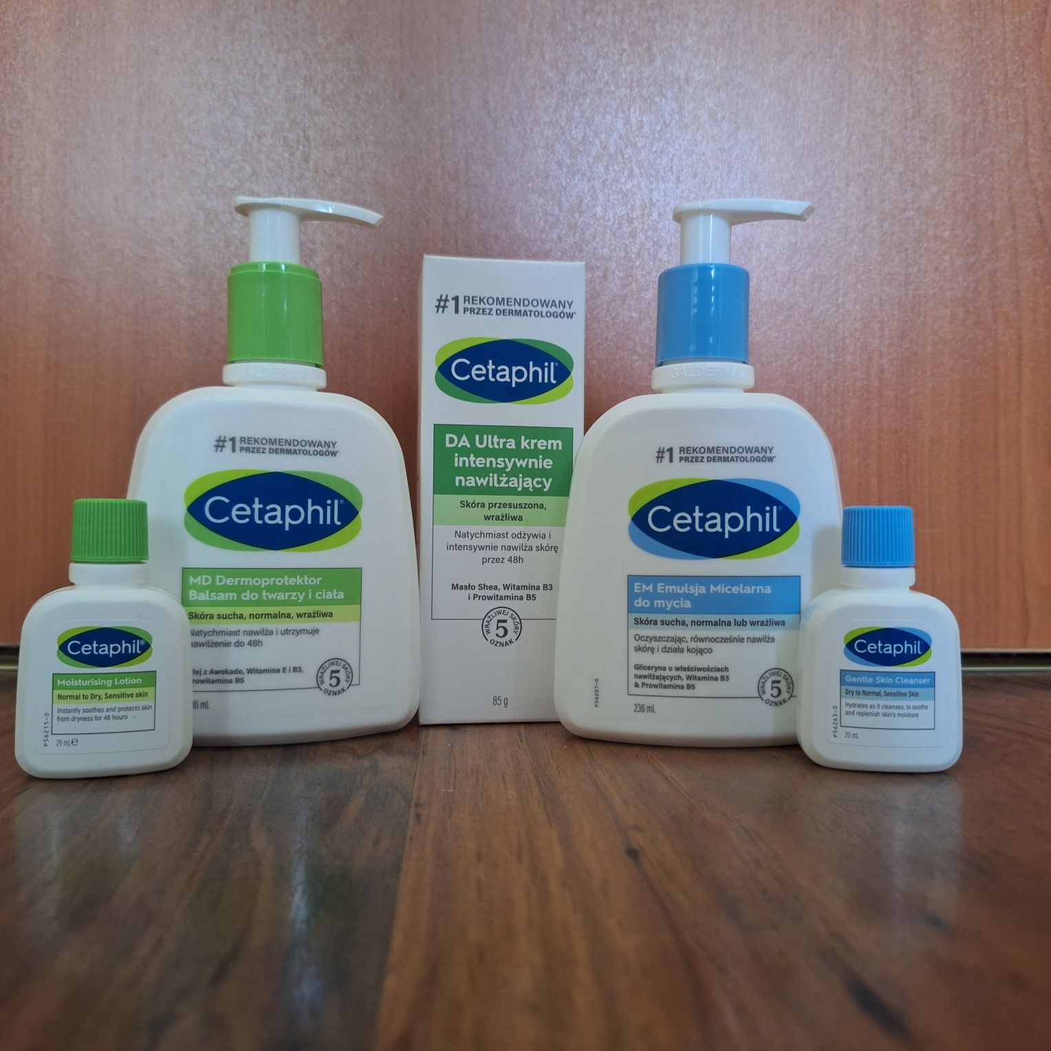 Zestaw dermokosmetyków marki Cetaphil