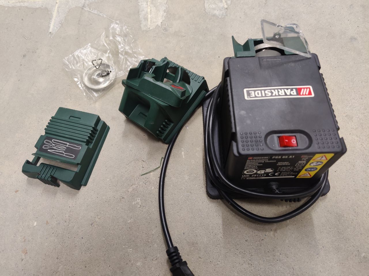 Ostrzałka parkside pss 65 a1