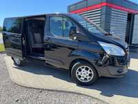 Ford Transit Custom  2xboczne drzwi Nav! dok. przebiegu !