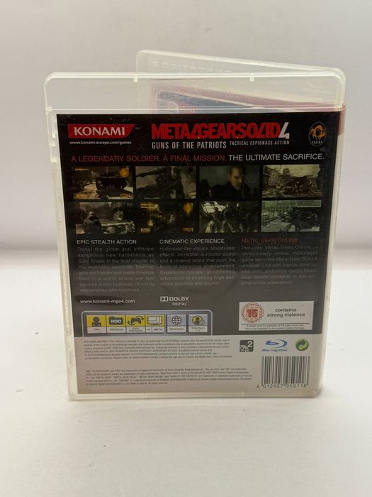 Metal Gear Solid 4 3xA Ps3 nr 0408