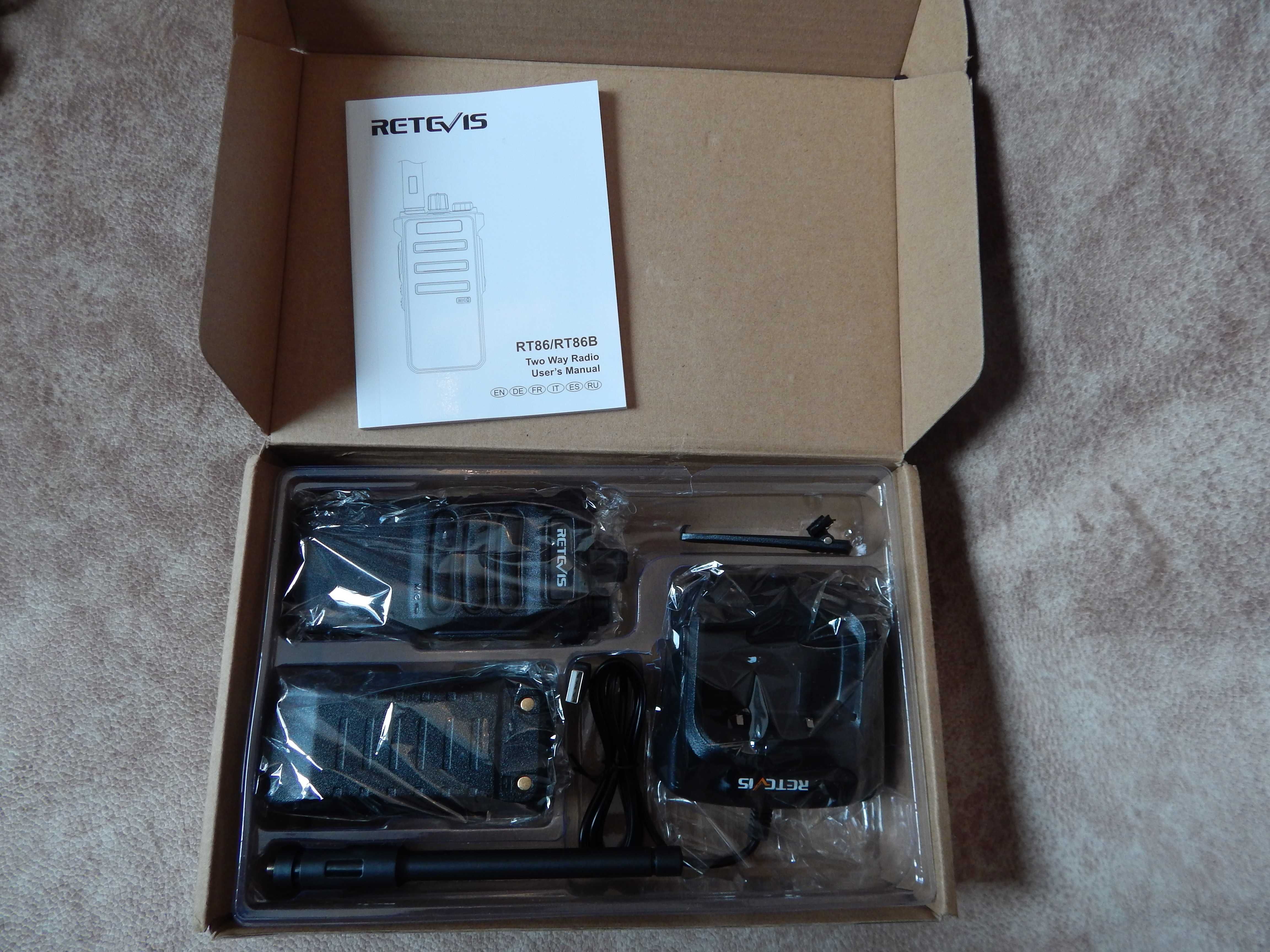 Рация Retevis RT86 10W.