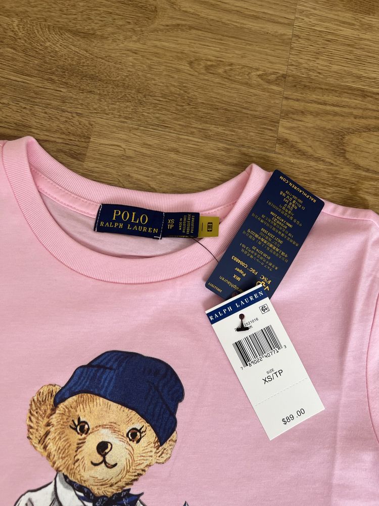 Polo Ralph Lauren nowy oryginalny T-shirt damski , XS