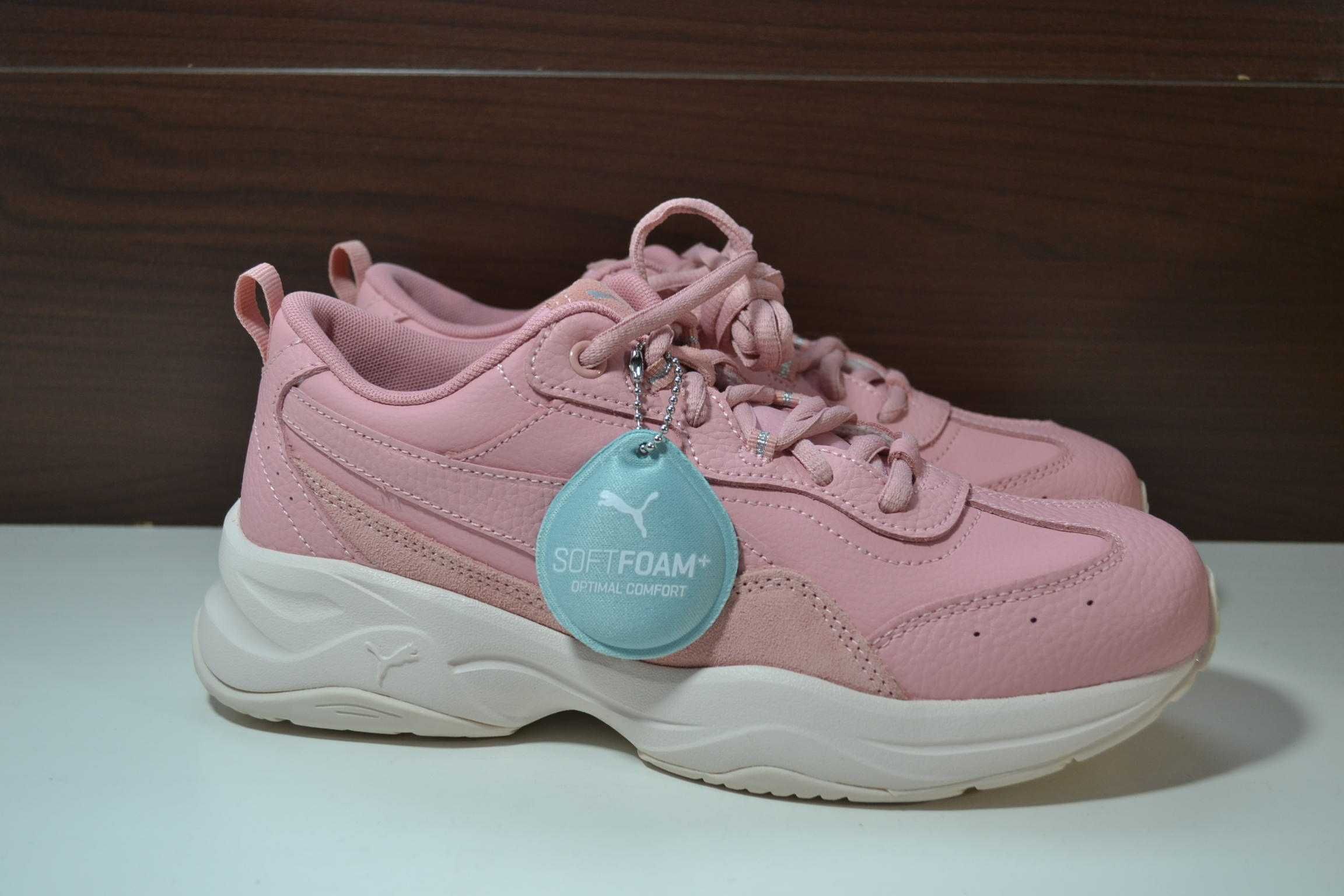 Puma cilia lux 39р кроссовки кожаные . оригинал