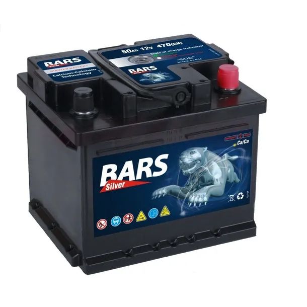 Nowy Akumulator BARS SILVER 12V 50Ah 470A