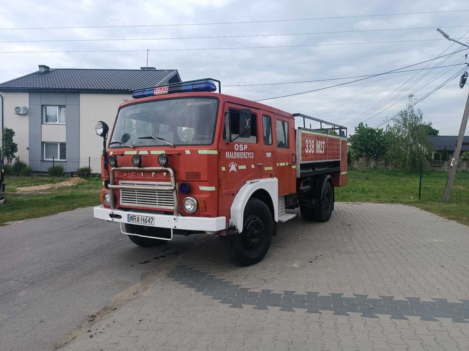 Samochód JELCZ 004 pożarniczy straż pożarna 5000l.