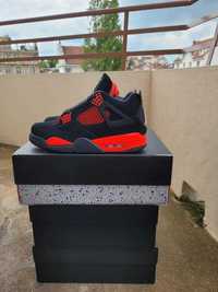 Nike Air Jordan 4 Retro Red Thunder 44