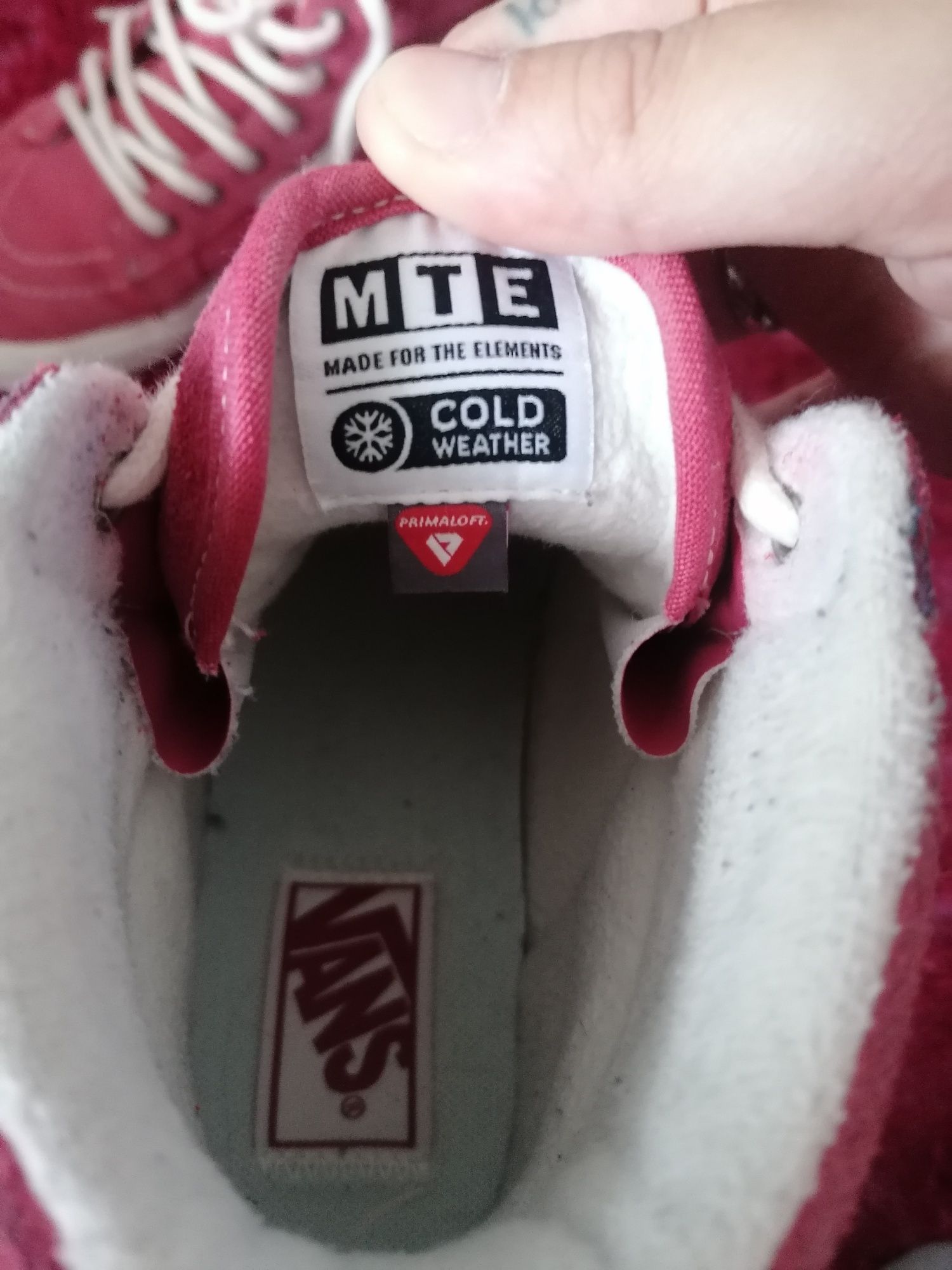 Vans Senhora versão Inverno