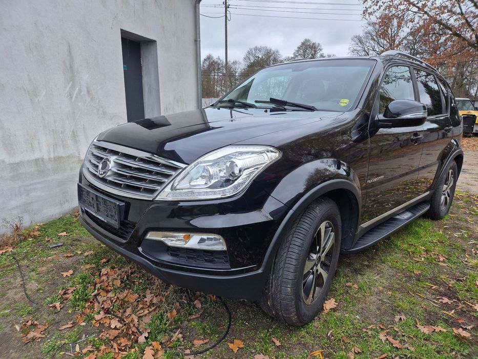 SsangYong/KGM Rexton 2.2d 4WD Aut.Reduktor Navi Kamera Skóra 7 osób Hak 3500kg Xenon