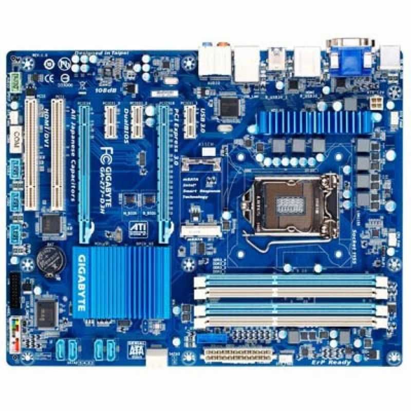 Топова СТАБІЛЬНА Socket 1155 - Gigabyte GA-Z77-D3H 3D BIOS mSata SSD