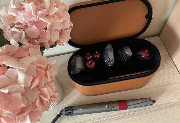 Знижка‼️ Стайлер Dyson HS01 Airwrap Complete Nickel/Fuchsia