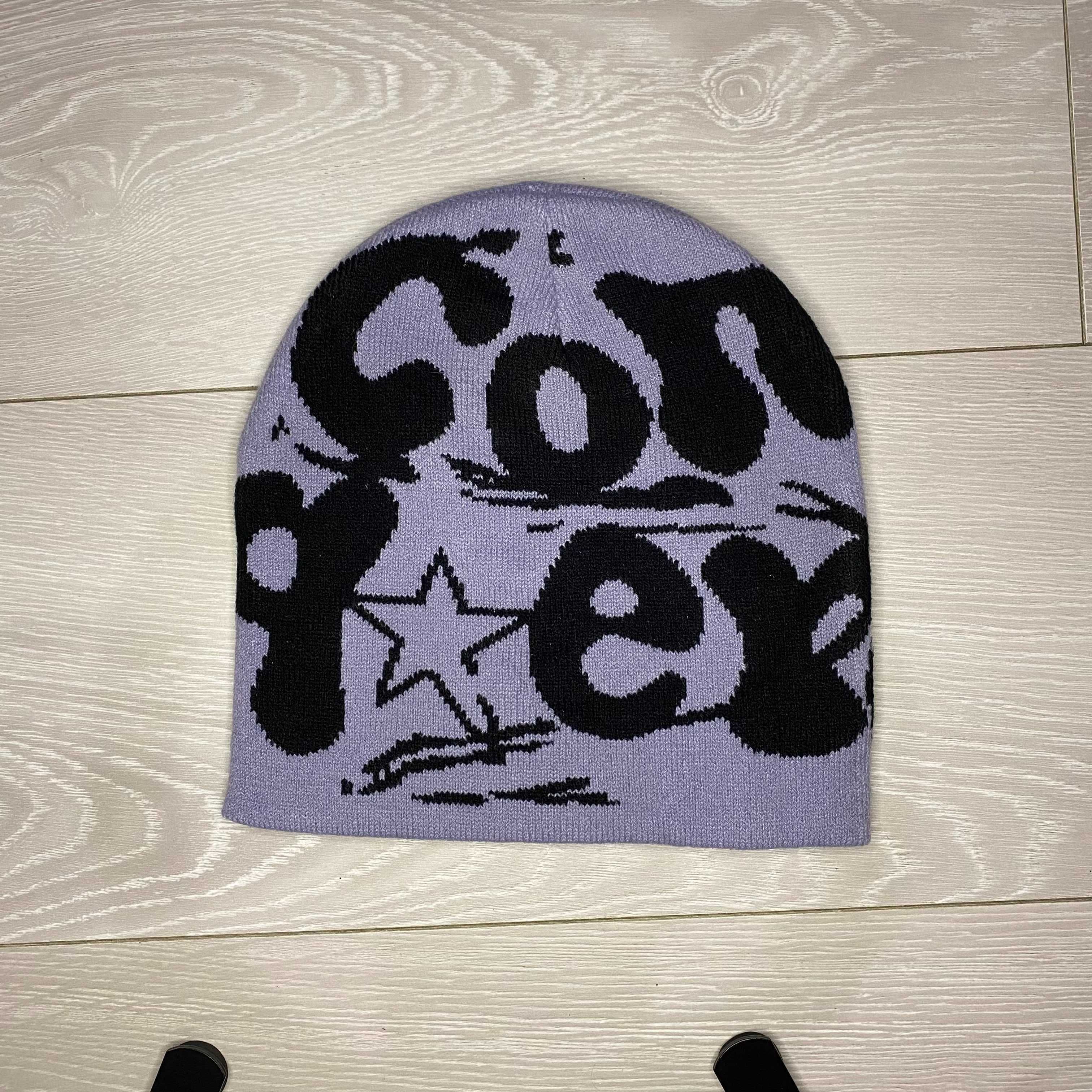 Czapka beanie y2k hat tribal