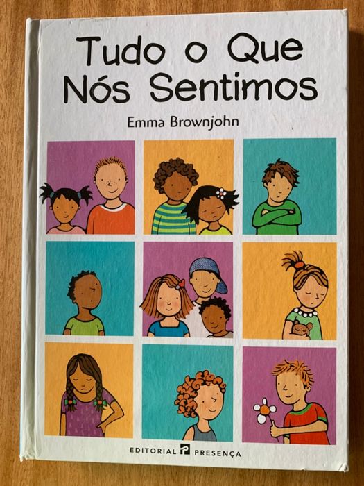 Livro infantil "Tudo o que sentimos" de Emma Brownjohn (Portes gratis)