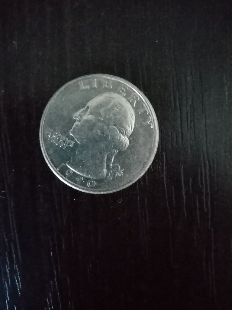 Moneta Liberty odwrotka z 1990