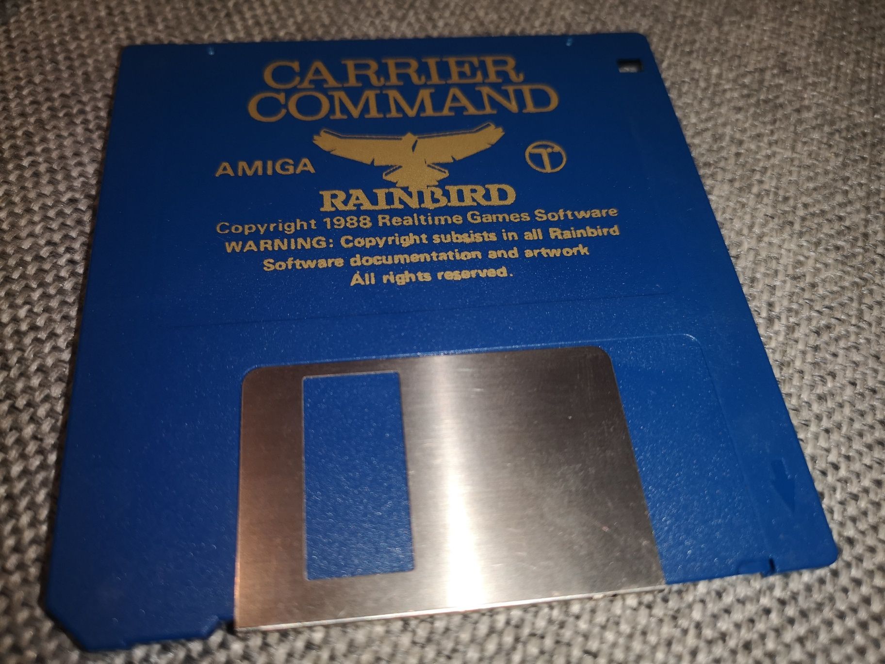 Carrier Command AMIGA gra BOX Retro 1988 (stan BDB+)