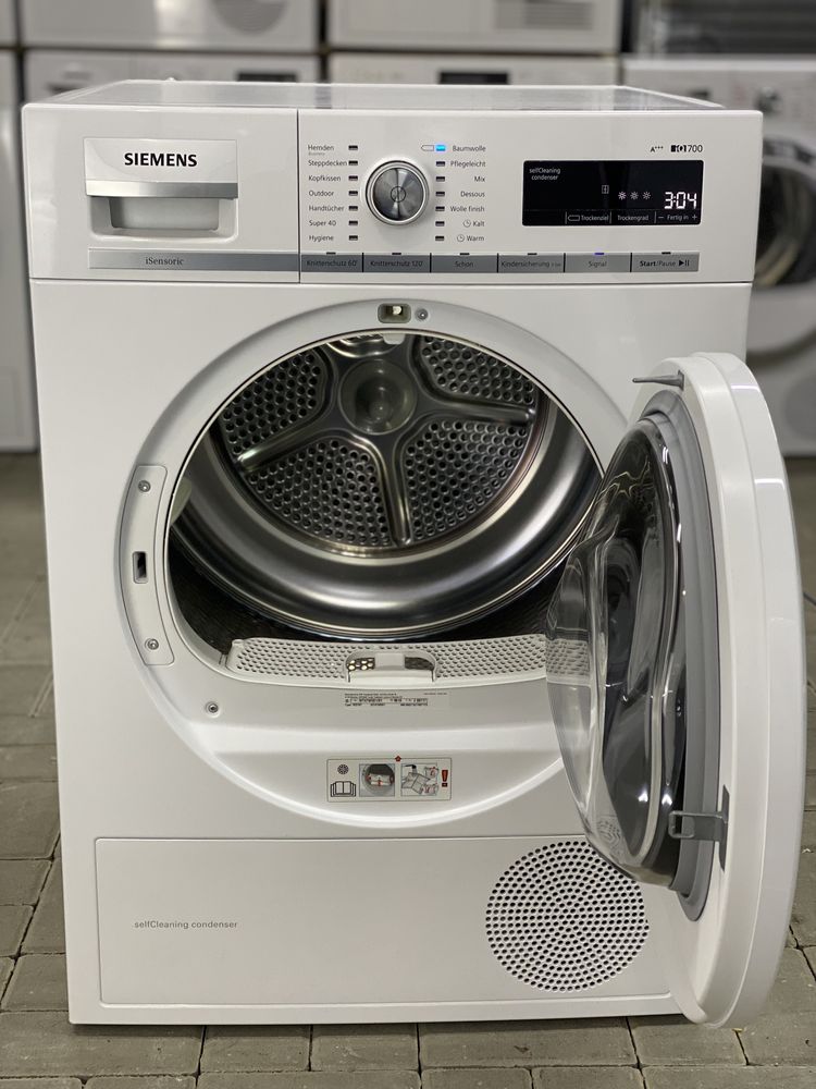 Сушка Siemens iQ700 WY47W5S1, сушильная машина Сименс