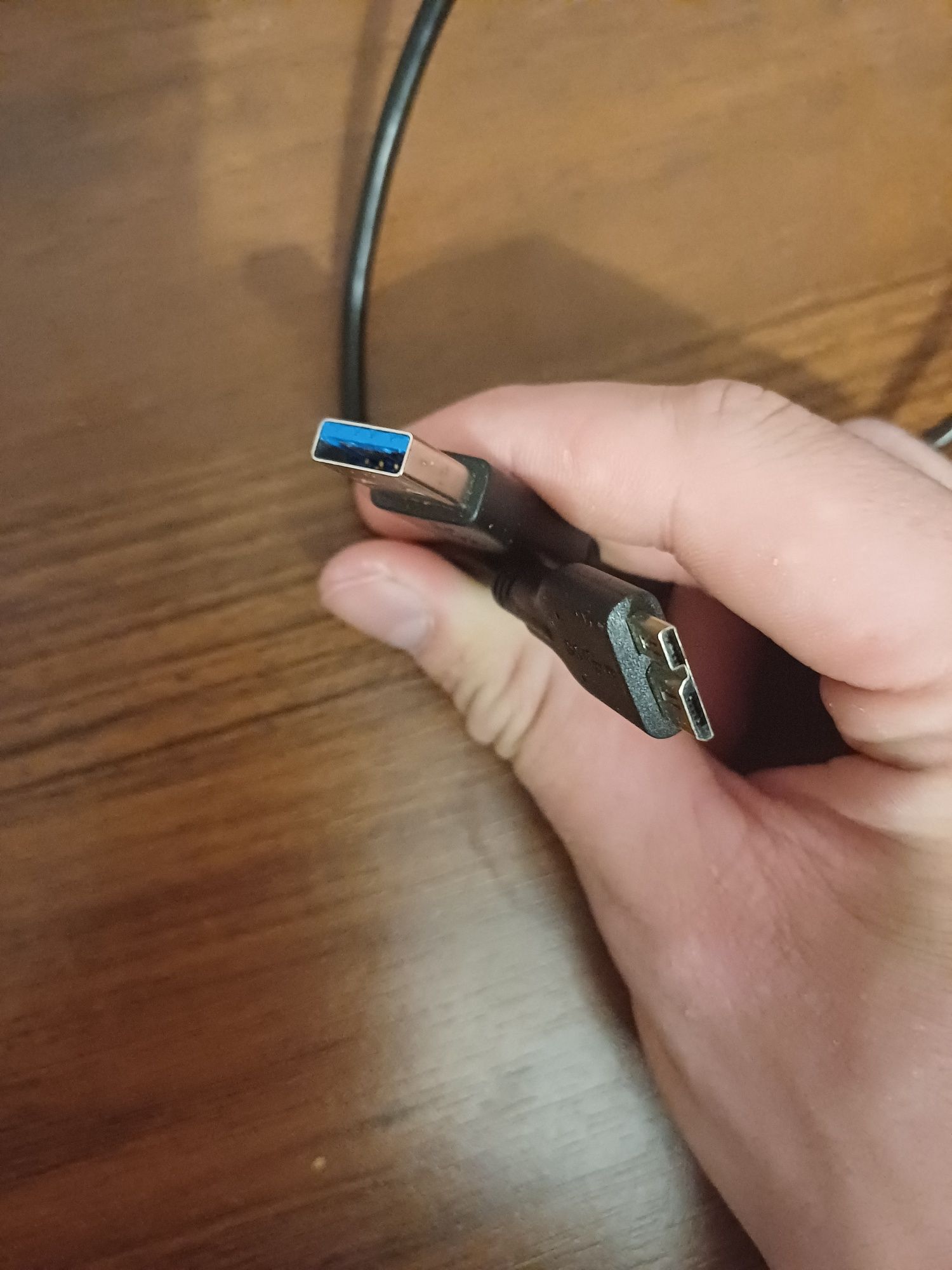 Kabel do dysku zewnętrznego HDD MICRO USB-B 40 cm USB A