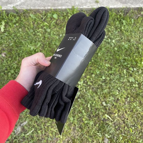 Комплект‼️Носки Шкарпетки Nike Everyday Jordan (S по XL) (SX4508-001)