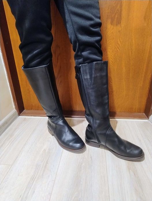 Kozaki Clarks czarne 37