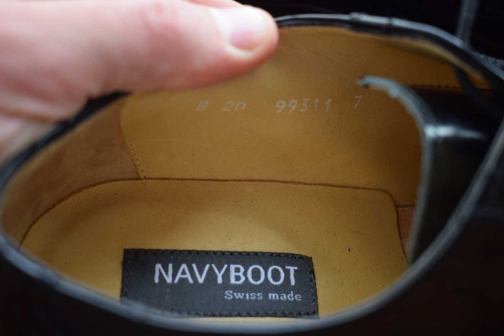 Navyboot Switzerland Brogues (Мужские Премиальные Кожаные Туфли Броги