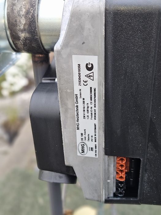 Palnik olejowy GmbH DE100 ,na olej opałowy  13-46kw