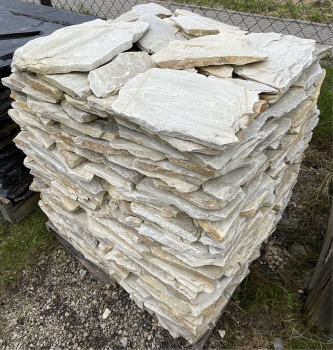 ŁUPEK NATURALNY Elewacja Taras Schody Kamień Ogrodowy Ozdobny