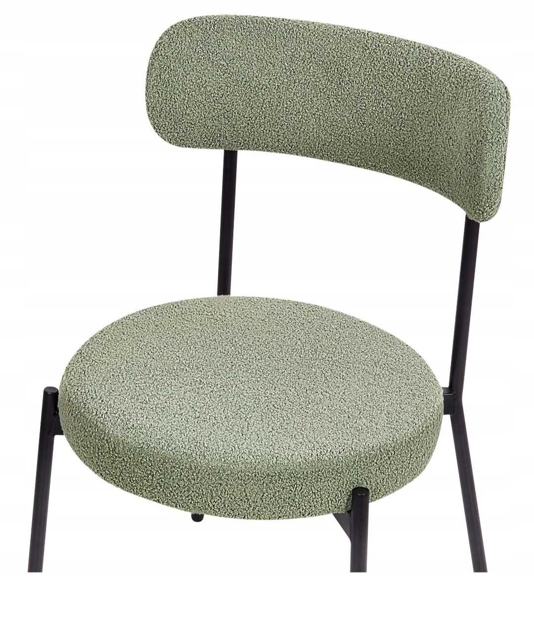 Nowe krzesło jasnozielone boho!