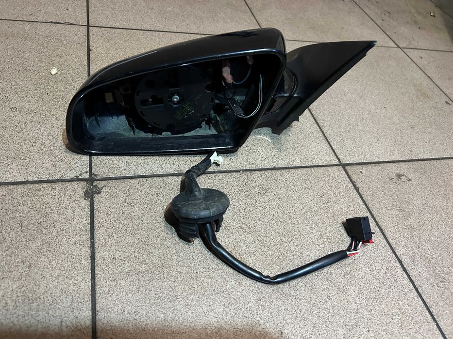 Lusterko 9 pin lewe elekt. składane pod fotochrom audi a6 c6 lz9y