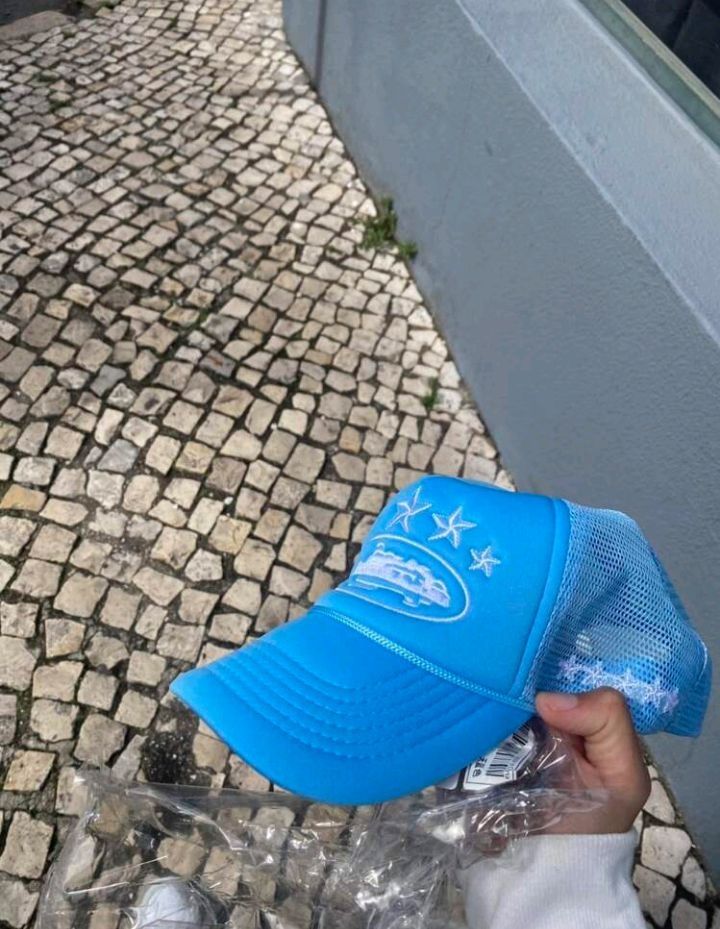 Boné azul five stars