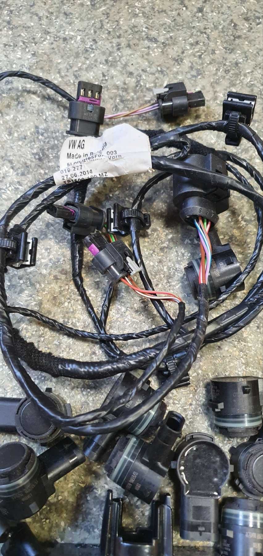 5Q0919275B VAG датчик  парковки провотка парктроника 5L0971095F