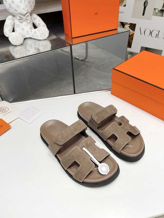 Stylowe sandały z printem HERMES Chyre buty